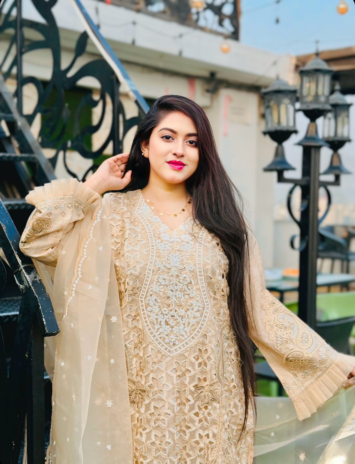 অরিজিনাল অর্গেনজা থ্রিপিস