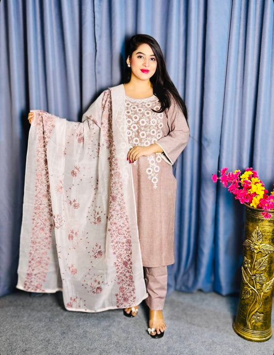 পাকিস্তানি এমব্রয়ডারি থ্রি-পিস