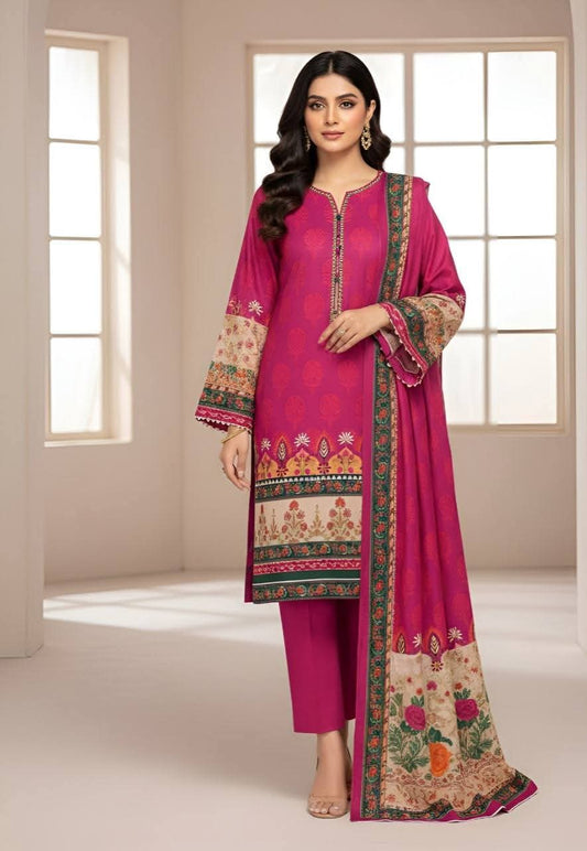 Pakistani Lawn Suit – Printed 3-Piece Set